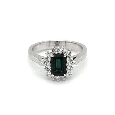 V222/GREEN.TORM/21819c GREN.T 0.93ct D 0.28ct