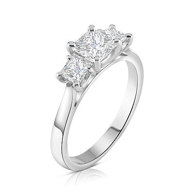 W201/0281931c - 1.23ct D VS1-2 GIA 0.70ct, 0.27ct and 0.26ct