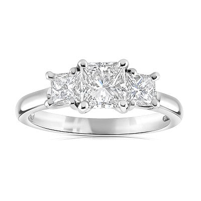 W201/0281931c - 1.23ct D VS1-2 GIA 0.70ct, 0.27ct and 0.26ct