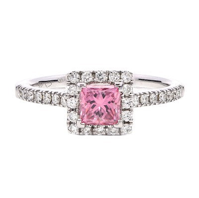 GE/0724539C-.51CT TREAT PINK DIA/ S.23CT