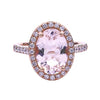 18ct Rose Gold / Diamond / Round