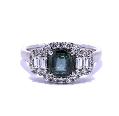 TE88087/TEAL S/54029C- TEAL S-1.02CT D-0.43CT