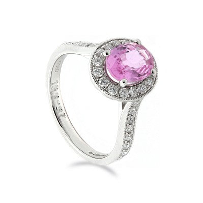 TE88104/OVPKS/73214C Pink SA-1.33ct D-0.37ct