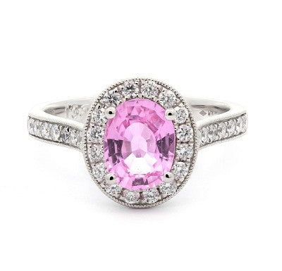 TE88104/OVPKS/73214C Pink SA-1.33ct D-0.37ct