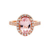 18ct Rose Gold / Diamond / Round