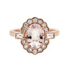 18ct Rose Gold / Diamond / Baguette