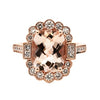 18ct Rose Gold / Diamond / Round