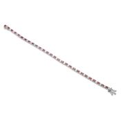 ruby and diamond bracelet