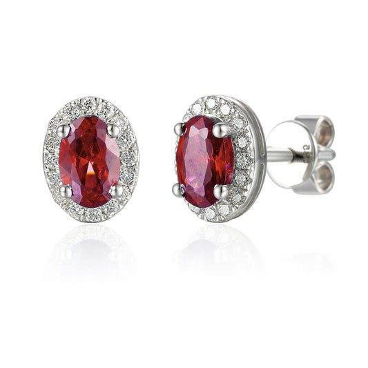 Ruby studs